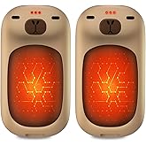 Capybara AI Hand Warmers Rechargeable 2 Packs 24 Hrs Long Safe Pocket-Size AI Smart Chips Electric Heater Cute Animal Gifts for Kids Women Men Outdoor Indoor Essentials