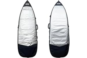 UP SURF Surfboard bag, Daylight Bags for Fun and short boards, Size 5’4”,5’8”,6’0",6'4",6'8" Surfboard cover for Storage and 