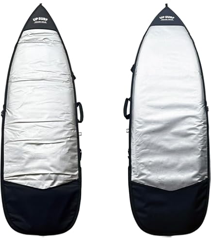 FCS Travel 2 Fun Board Surfboard Bag Black/Grey 6'3