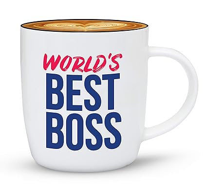 Gifffted The Worlds Best Boss Ever Coffee Mug Bosses Day Gifts Ideas For Boss S Present For Best Christmas Gift For Boss Male