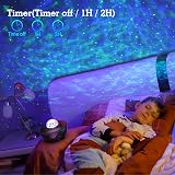 UOUNE Galaxy Projector Star Projector with Remote Bluetooth Speaker 10 Colors view 5