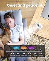 gaiatop USB Desk Fan Small Portable Quiet 3 Speeds White view 8