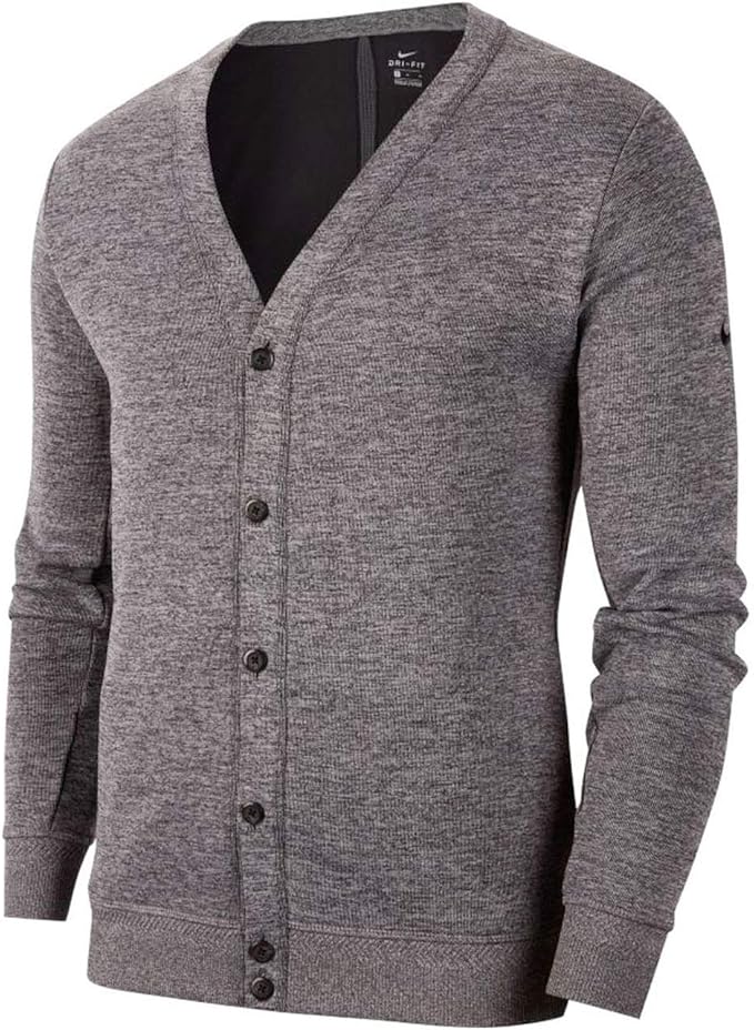 black nike cardigan