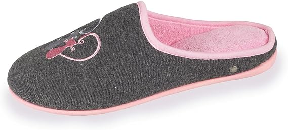 Isotoner Chaussons Mules Femme Broderie Chat Gris 40 41 Eu Amazon Fr Vetements Et Accessoires Isotoner Chaussons Mules Femme Broderie Chat Gris 40 41 Eu Amazon Fr Vetements Et Accessoires