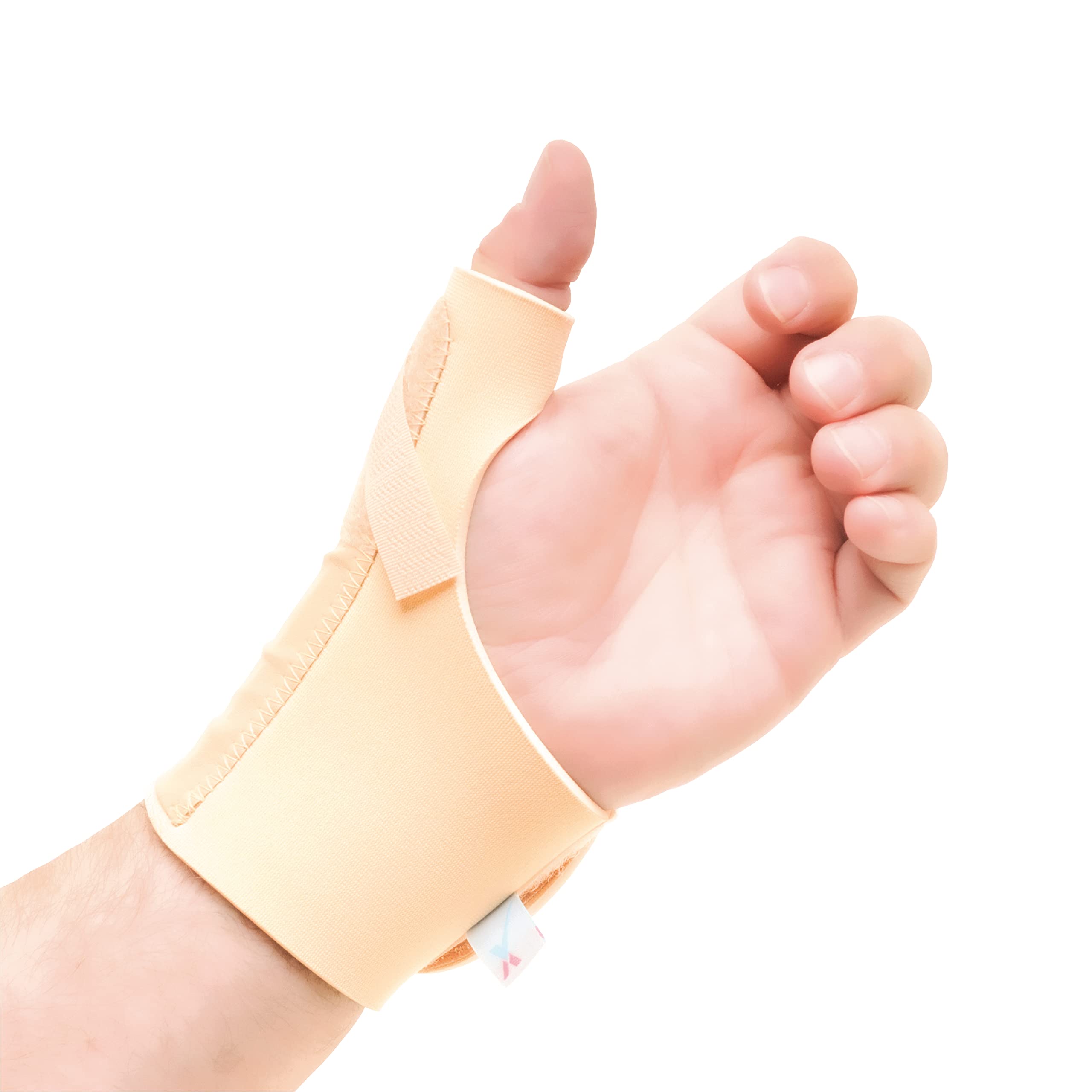 Express Orthopaedic® - Medically Approved Neoprene Thumb Spica, removeable malleable thumb stay, sprains, post surgery & thumb instability - Supplied to UK Hospitals (M Right (Wrist Circ.15-16.5cm))