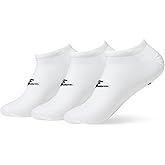 Nike Unisex Sportswear Everyday Essential No-Show Socks (3 Pairs), White/Black, Large