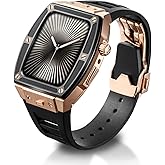 RYUEUYA Metal Case with Band for Apple Watch Series 11/10 46mm, Rugged Heavy Duty Protective Guard Cover, Tactical Band for iWatch 46mm