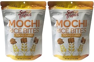 Genji Sushi Mochi Rice Bites Tokyo Curry, 3.5 OZ