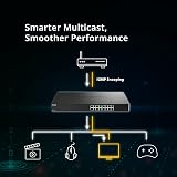 D-Link DMS-1016 16-Port 2.5G Unmanaged Switch Fanless Metal Housing view 2