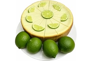 ANDY ANAND CHOCOLATIER Andy Anand Sugar Free Exquisite Key Lime Cheesecake: A Taste of Heaven, No-Sugar-Added, No Preservatives, Fresh, Decadent, Diabetic Friendly Delight Made with Real California Cream Cheese (2 lb)