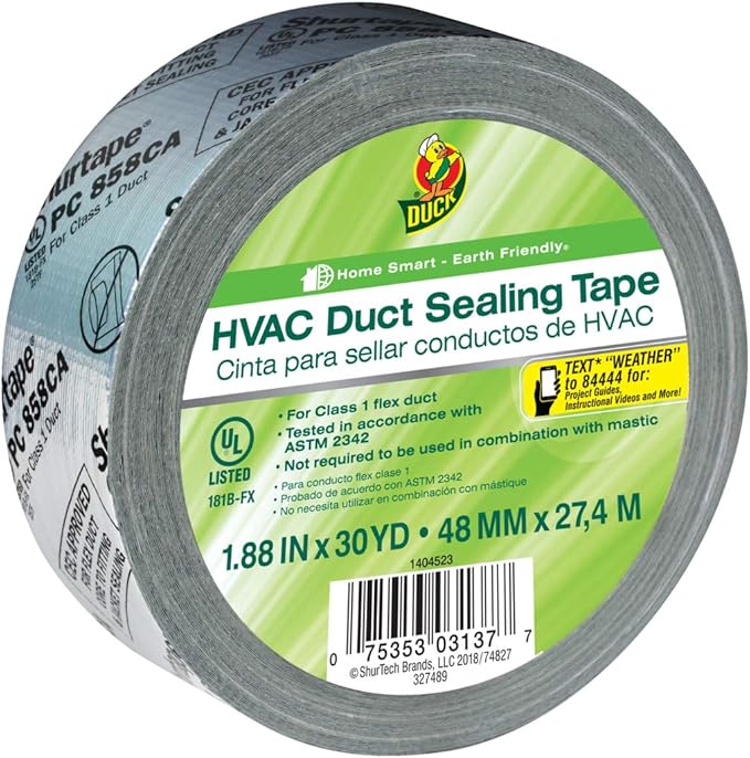 Duck Brand HVAC Duct Sealing Tape 