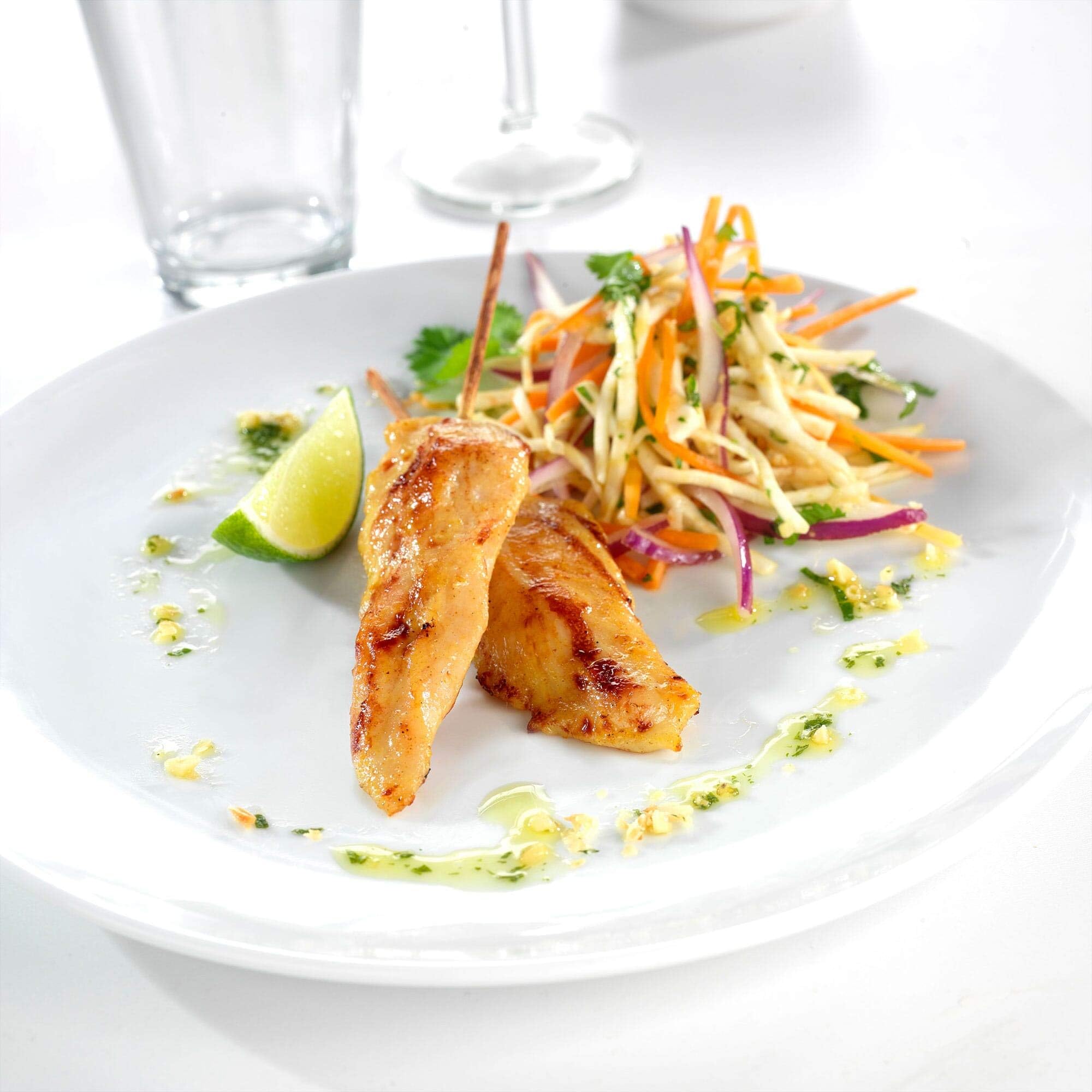 Meadowvale Frozen Chicken Satay Skewers - 67x30g