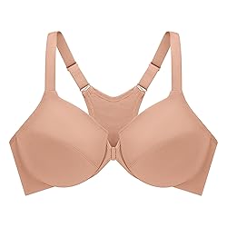Glamorise Full Figure Plus Size Front-Closure