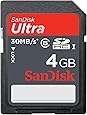 SanDisk Ultra 4GB SDHC Class 6 Flash Memory Card Speed Up To 30MB/s- SDSDH-004G-U46