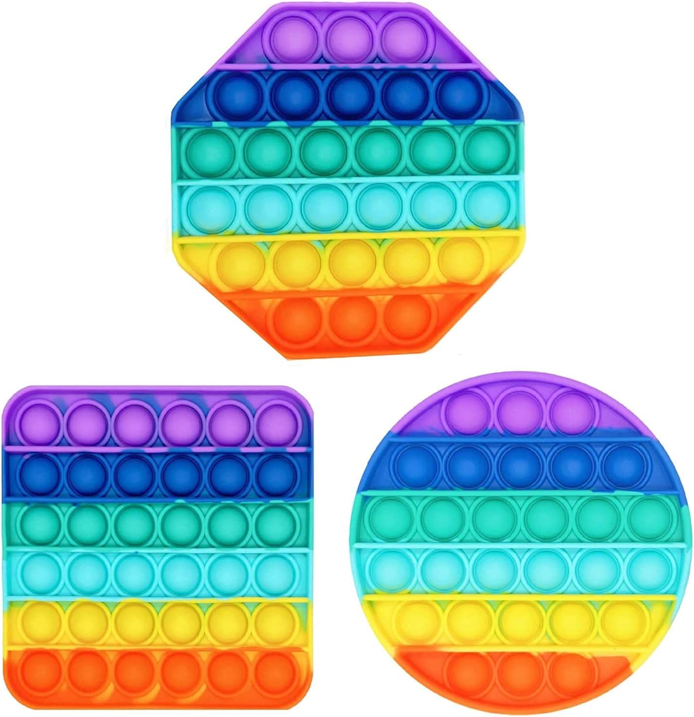 Push Pop Bubble Fidget Sensory Toy 