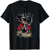 Marvel Comics Retro Classic Thor Lightning God Portrait T-Shirt