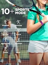 Vigor Kids Fitness Tracker Watch Heart Rate Sleep Monitor IP68 view 3