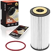 A-Premium 20K Miles Upgrated Protection Oil Filter Compatible with Volkswagen & Audi & Porsche Models - Jetta, Passat, Golf, Tiguan, A4, Q5, Beetle, Atlas, Q7, A5 Quattro, A6, A3, Macan, Q3