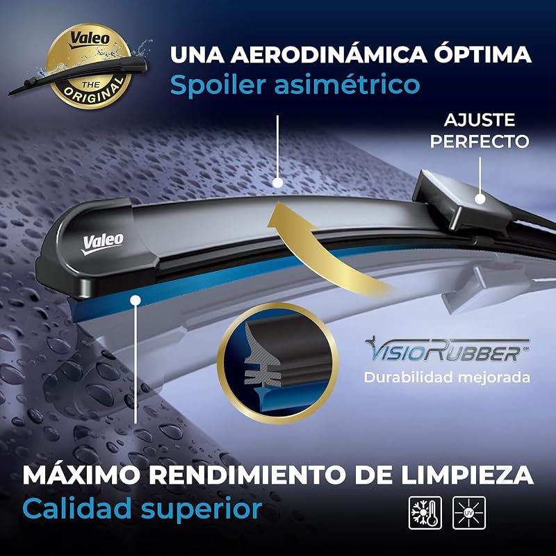 Silencio 2x Limpiaparabrisas VF324 - Delanteras - 600 mm / 450 mm