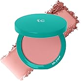 Thrive Causemetics Dream Chaser Reviving Powder Blush, Moisturizing Blush Makeup Essential with Vitamin E for Women, Long Lasting, Lightweight Face Makeup, Vegan, Shade Kim (Peachy Pink Matte)