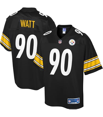 Amazon.com : NFL PRO LINE Men's T.J. Watt Black Pittsburgh