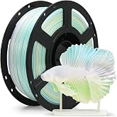 FLASHFORGE Silk PLA Filament 1.75mm, 3D Printer Filament 1kg (2.2lbs) Spool, Smooth and Silky Texture 3D Printing Filament, Dimensional Accuracy +/- 0.02mm