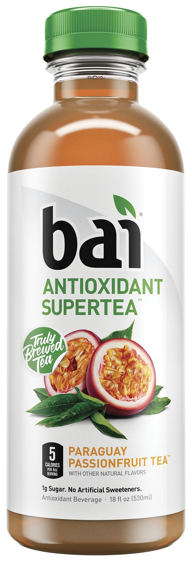 Bai Iced Tea, Paraguay Passionfruit, Antioxidant Infused Supertea