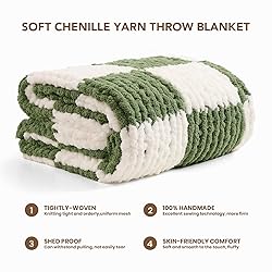 L'AGRATY Chunky Knit Blanket