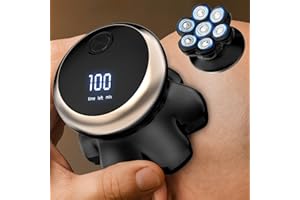 Head Shavers for Bald Men - Yinicare 7D Mens Razors for Shaving Electric Led Display Wet & Dry Bald Head Shaver Ipx6 Waterproof Shaver Type-C Charging