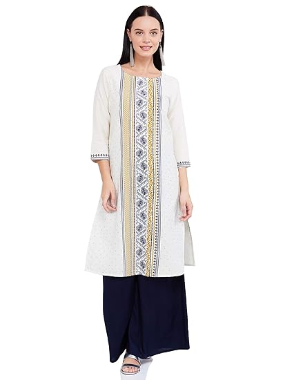 Women's Cotton Straight Kurta