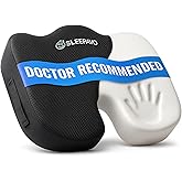 Sleepavo Office Chair Cushion - Seat Cushion for Tailbone Pain Relief - Butt Pillow for Coccyx, Sciatica, and Lower Back Pain - Orthopedic Chair Pad for Lumbar Support in Office Desk, Car, Airplane