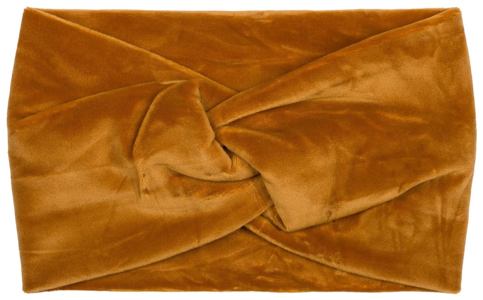 styleBREAKER women velvet-look headband with twist knot, hairband 04026040, Colour:Fawn Brown — image 1