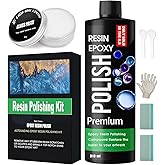 Premium Epoxy Resin Polishing Kit - Epoxy Resin Polishing Compound,for Scratching, Sanding, and Polishing