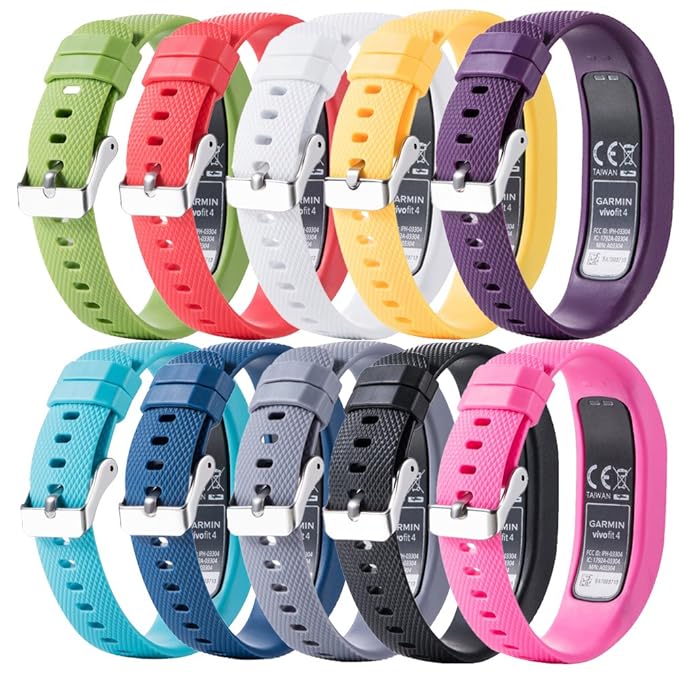 Garmin Vivofit 4 Buckle Bracelet Adjustable Wristband and Wristwatch