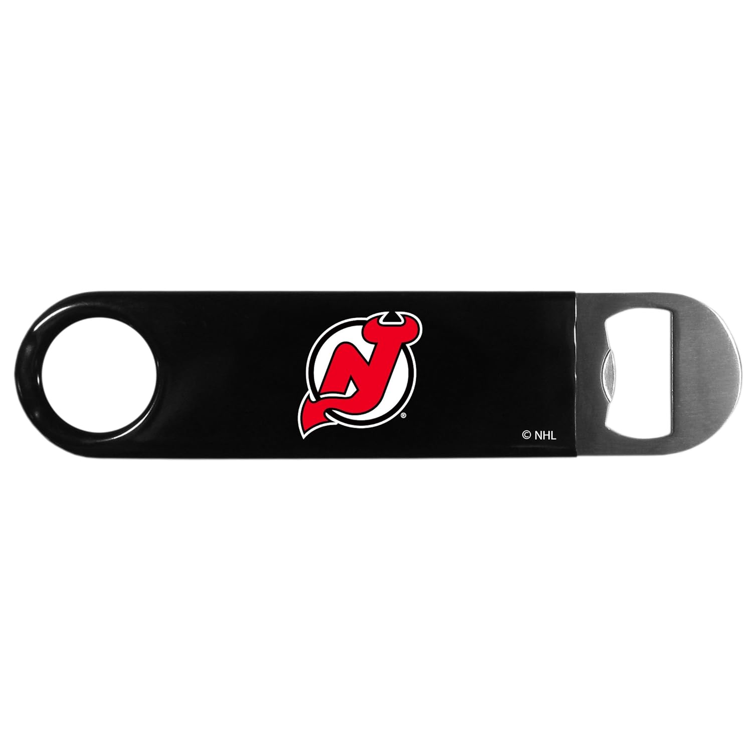 Siskiyou NHL New Jersey Devils Long Neck Bottle Opener Black