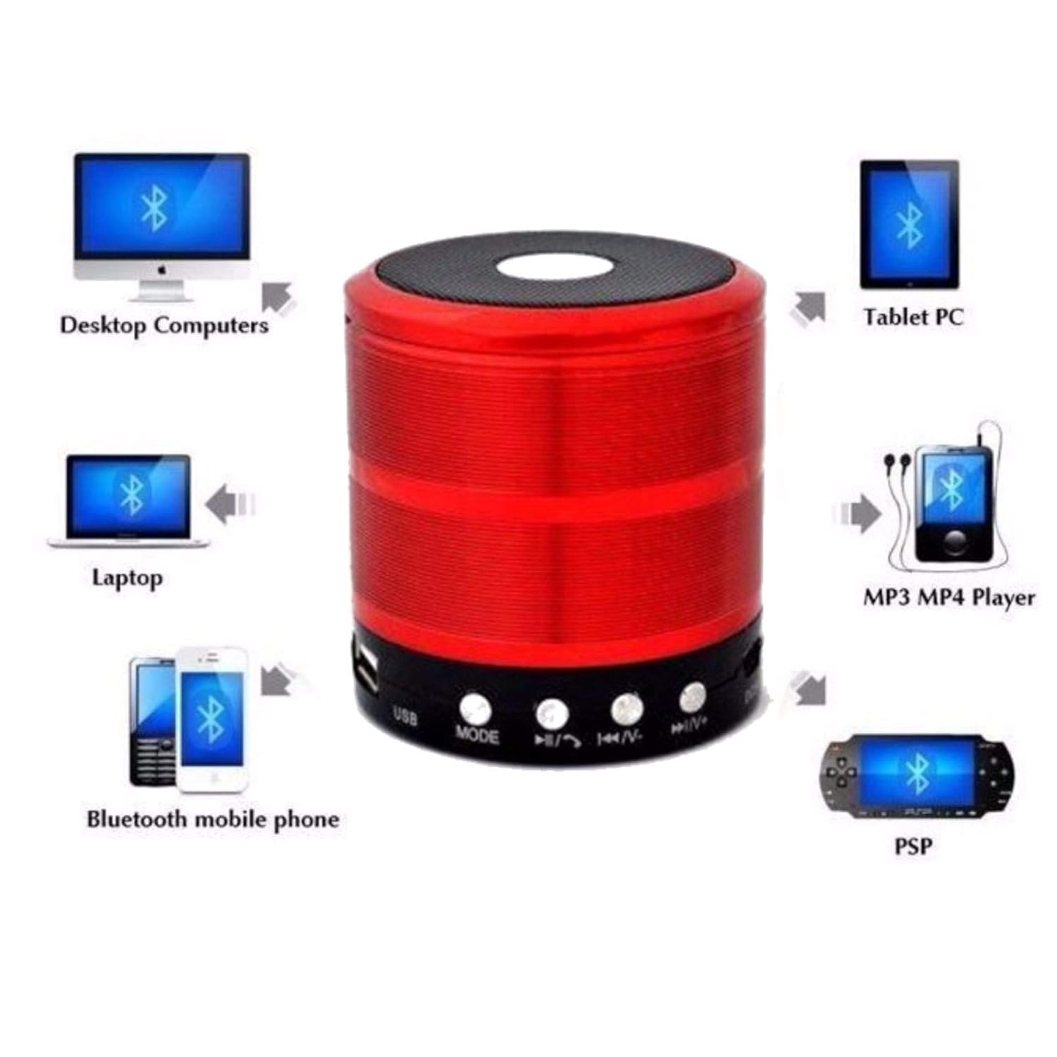mini bluetooth radio speaker