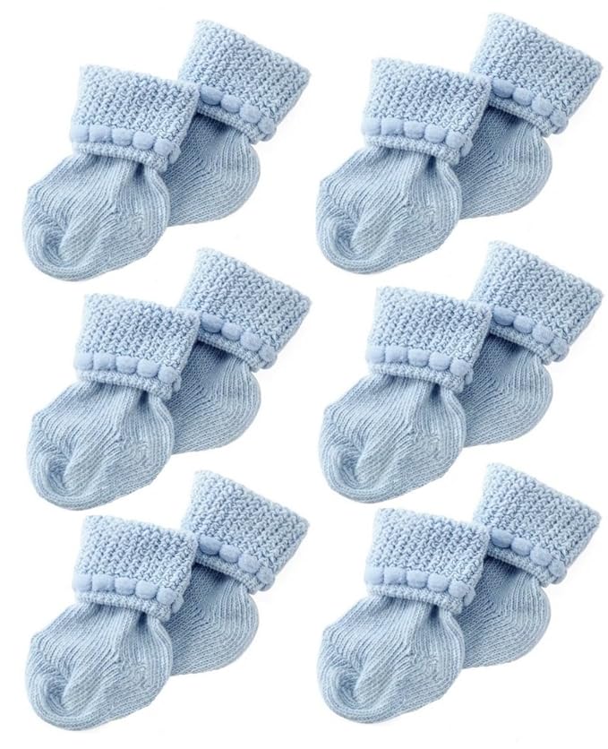 black newborn baby socks