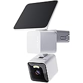 WYZE Solar Cam Pan: Wireless Outdoor Security Camera, 2K HD 360° Pan-Tilt Battery-Powered with 2.4GHz Wi-Fi, AI Motion Detect
