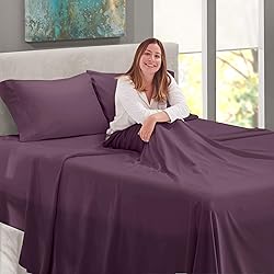 Nestl Twin XL Size Sheet Set, 4 Piece Extra Deep