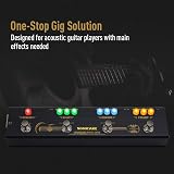 SONICAKE Acoustic Multi Effects Pedal Preamp Chorus Delay Reverb with XLR Output view 2
