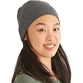 CHARM Organic Cotton Beanie Chemo Hat - Sensitive Skin Cap Snug Tight