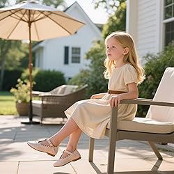 Tegeek Girls Toddler/Little Kid Mary Jane Flats
