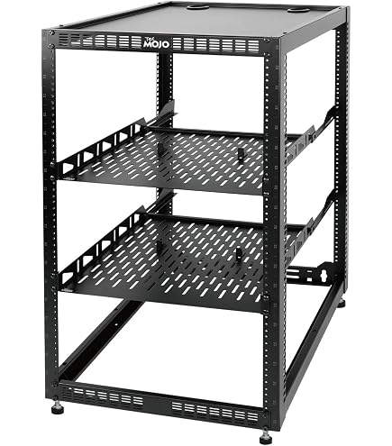 Amazon.com: TECMOJO 20U Open Frame Network Rack for IT & AV Gear
