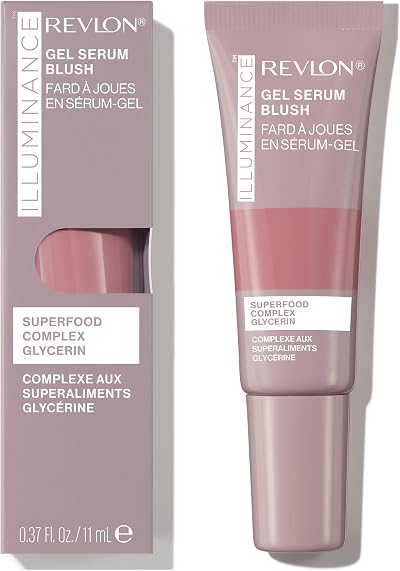 Revlon Illuminance Gel Serum Blush Enchanting Mauve Sheer Plumping Glow