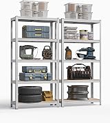 SONGMICS 5-Tier Heavy-Duty Shelving Units Set of 2 875 kg 40 x 90 x 180 cm view 9