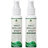 Mosquito Repellent Spray for Body, Made with Plant Essential Oils,Insect Spray Natural Bug Repellent for Skin DEET-Free Trave