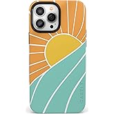 Casely iPhone 13 Pro Case | Waves & Rays | Sunshine | Bold Protective Design | Compatible with MagSafe