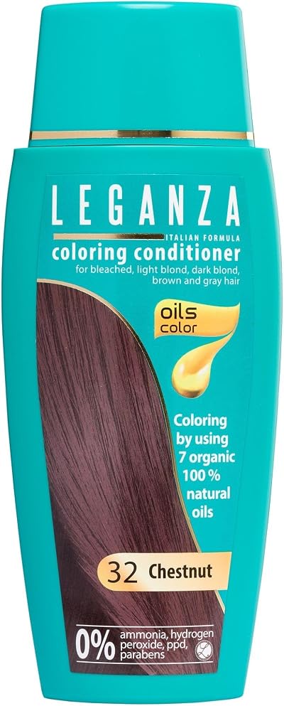 Leganza Chestnut Colour Refresh Hair Conditioning Balm 150 ml
