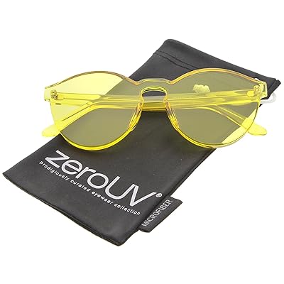 zeroUV - One Piece PC Lens Rimless Ultra-Bold Colorful Mono Block Sunglasses 60mm
