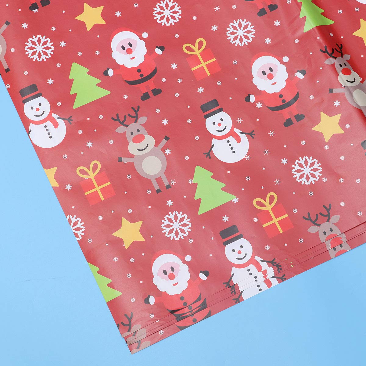 Christbaumspitzen Weihnachten Healifty Bastelpapier 10er Geschenkpapier